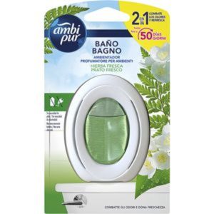Ambientador Ambi Pur Baño Hierba Fresca Pack Ahorro