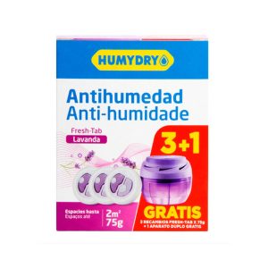 Antihumedad Humydry Lavanda Aparato+3 Recambios