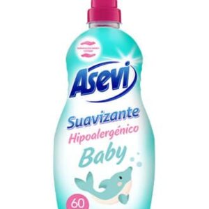 Asevi Suavizante Baby Hipoalergénico 60+5 Lavados