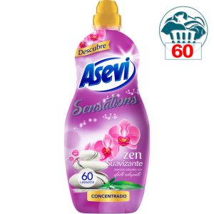 Asevi Suavizante Concentrado Sensa Zen 60 Lavados 1,5 Litros