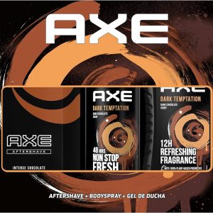 AXE Pack Estuche Aftershave+Gel+Deo Dark Temptation