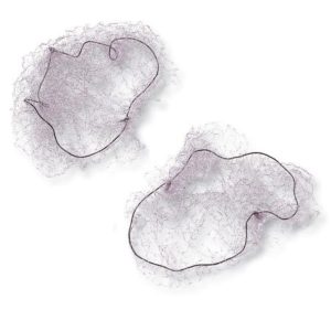 Beter Redecilla invisible color castaño para moño 2 ud