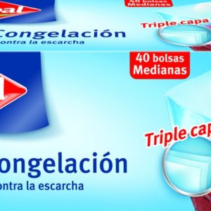 Bolsa Congelados Albal Medianas 40 Unidades 3 Litros