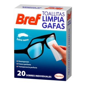 Bref Toallitas limpia gafas 20 ud