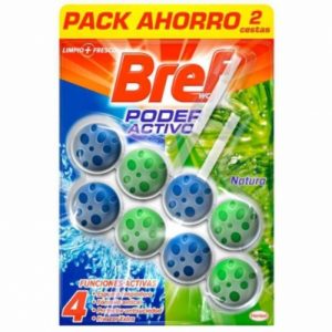 Bref WC Ambientador Inodoro Power Act Duplo Pino 2ud