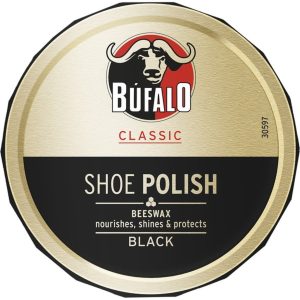 Búfalo Crema Calzado Lata 75 ml Negra