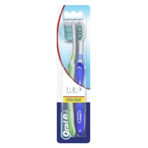 Cepillo D Oral-B Shiny Clean 2 Unidades