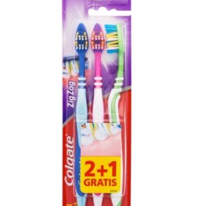 Cepillo DE COLGATE zig zag 3 Uds 2+1