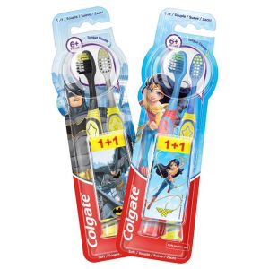 Cepillo de dientes Infantil Colgate – Batman y Wonder