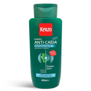 Champú Kerzo Anticaída Graso 400 ml Refrescante