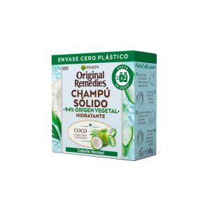 Shampooing solide coco et aloe vera écologique 60 g Original Remedies