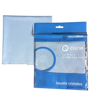 Cisne Bayeta Cristales Azul Microfibra 38 X 40 cm