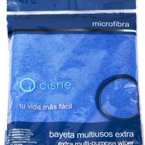 Cisne Bayeta microfibras azul 38 × 40 cm 1 ud