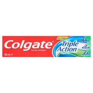 Colgate Dentífrico Triple Action 75 ml – Frescor Menta Intensa