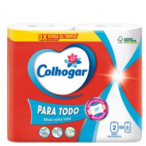 Colhogar Para Todo Papel cocina maxi rollo 2 ud