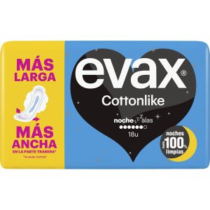 Compresa Evax Noche con Alas 18 Unidades