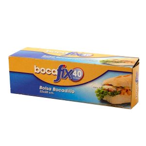 Cong Fix Bolsa Bocadillo Blanca 40 Unidades