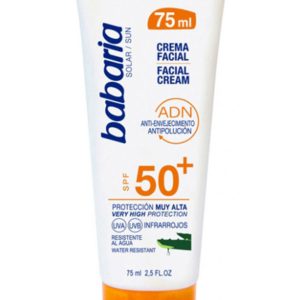 Crème faciale anti-âge Aloe SPF50 75 ml Babaria
