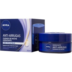 Crema Nivea Antiarrugas Noche Revitalizante + 55 Años 50 Ml