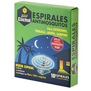 Cuchol Insecticida Espirales 10 Unidades