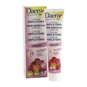 Daen Crema Depilatoria Rosa Mosqueta Piel Sensible 125 ml