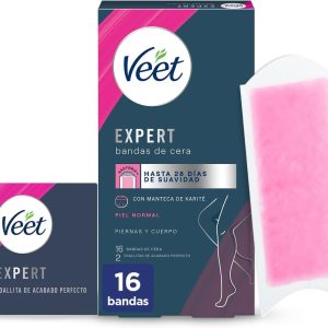 Depilación Veet Banda Corporal Expert 16 Unidades