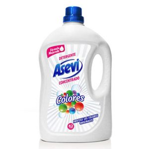 Detergente Asevi Colores 44  Lavados 2400 ml