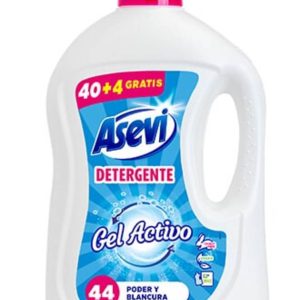 Detergente Asevi Gel Azul Activo 44  Lavados 2400 ml