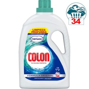 Detergente Colon Gel Nenuco 34 Lavados 1700 Ml