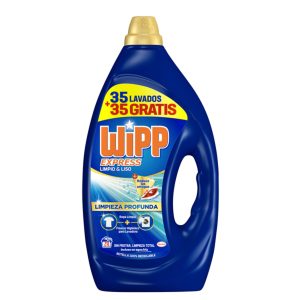 Detergente Gel Limpio Liso 70 Lavados (35+35 Gratis) Wipp