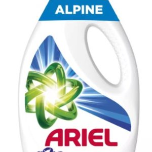 Detergente Líquido Alpine 25 Lavados 1375 ml Ariel