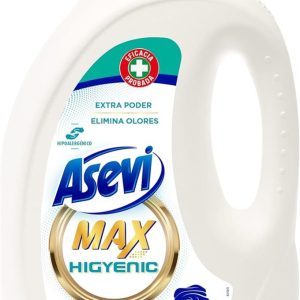 Detergente líquido ASEVI max higyenic 50 lavados 2500 ml