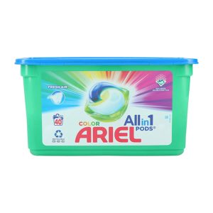 Detergente Pods Color Caja 40 cápsulas