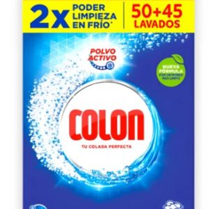 Detergente Polvo 95 Lavados Colon