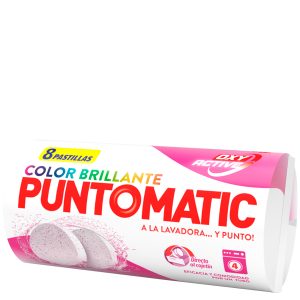 Detergente Puntomatic Color 8 Pastillas 4 Lavados