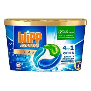 Detergente WIPP cápsulas 4 en 1 10 unidades