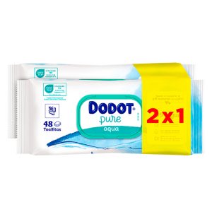 Dodot Toallitas Aqua Pure 48 Unidades