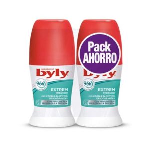 Duplo Desodorante Byly Extrem Fresh Rollon 50+ 50 ml.