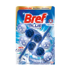 Duplo WC BREF colgador azul floral