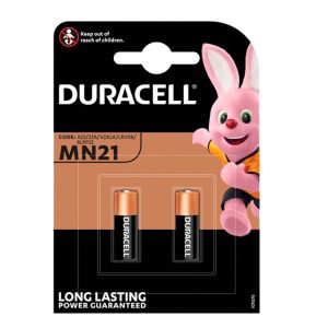 Duracel Long Lasting Pilas alcalinas MN21 pack 2 ud
