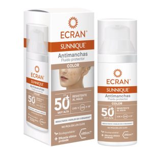 Écran Sunnice Anti-taches 50 ml Facial Couleur Fluide Protecteur Spf 50+