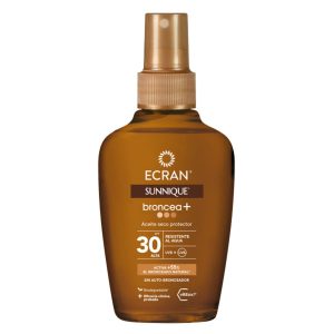 Ecran Sunnique Broncea+ 100 ml Aceite Protector Spf30 Spray