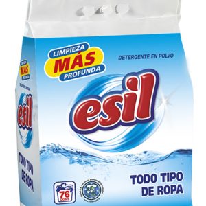 Esil Detergente en Polvo Saco 76 Lavados 5 Kg