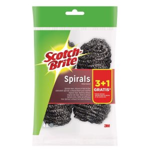 Estropajo Metálico 3+1 Unidades Scotch Brite
