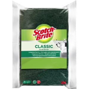 Estropajo SCOTCH esponja fibra verde