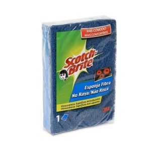 Estropajo SCOTCH esponja que no raya 1 Ud azul