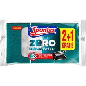 Estropajo Spontex Zero 2+1