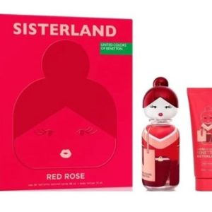 Estuche Benetton Sisterlan Red 80Ml+ B75 Ml