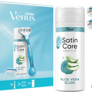 Estuche Venus Gel Depil 75 – Maq + 2 Recambios Gillette