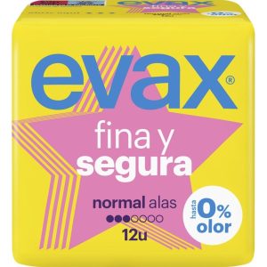 Evax Fina Segura Compresas con Alas